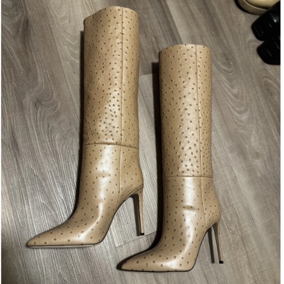 PARIS TEXAS Stiletto 105mm leather boots - Picture 1 of 5